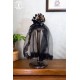 Miss Point Point Mansion Velvet Short Cape(Reservation/Full Payment Without Shipping)